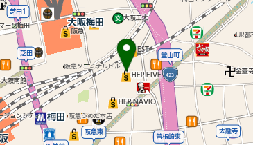 Rockfish Weatherwear(ロックフィッシュ ウェザーウェア) HEP FIVE店の地図画像