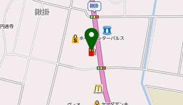 100円レンタカー 大野オートヴィオ店の地図画像