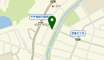 日和製麺 徳重店の地図画像