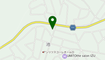 伊豆総本山 大室山一騎道場の地図画像