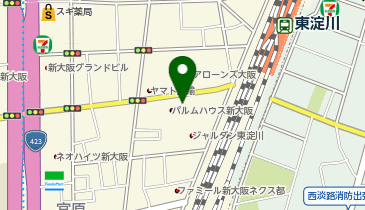 リビオメゾン新大阪の地図画像