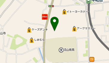 ドラッグストアコスモス 流山店の地図画像