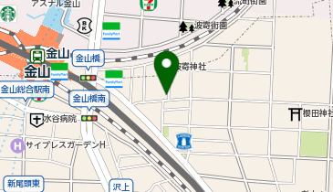 桐麺 金山店の地図画像