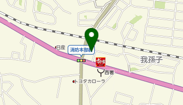 京都北白川ラーメン魁力屋 千葉我孫子店の地図画像