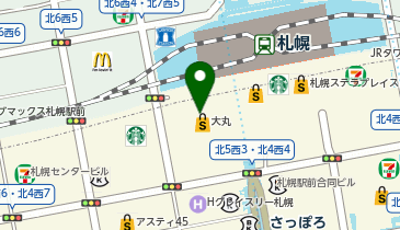 札幌農学校 大丸札幌店の地図画像