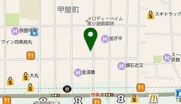 魚ト天クシ酒場スタンドドスエの地図画像