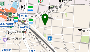 桐麺 金山店の地図画像