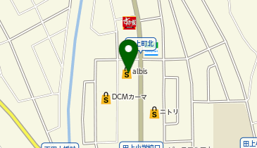 albis(アルビス) 田上店の地図画像