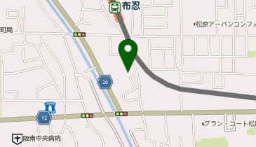 食品館アプロ 布忍店の地図画像
