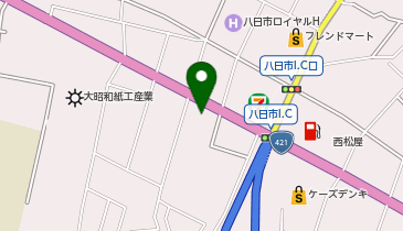 メガネ赤札堂 八日市インター店の地図画像