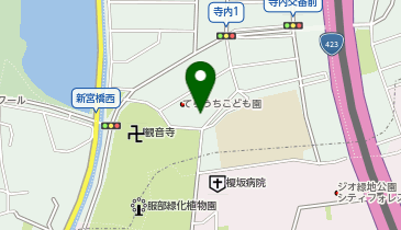 てらうちこども園の地図画像