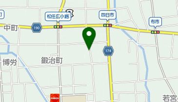 おそうじ革命 石川白山松任店の地図画像