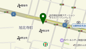 【12/1オープン】スペラボ 秋田大町中央道店の地図画像