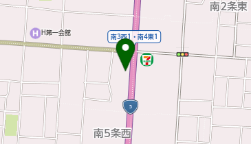 すき家 5号倶知安店の地図画像