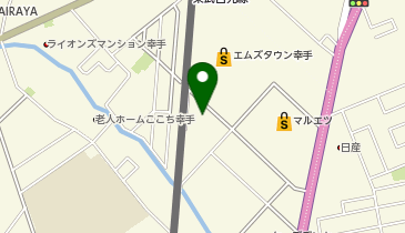 自家製うどん パフェ喫茶くぅぅの地図画像