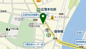 千田スポーツ会館の地図画像