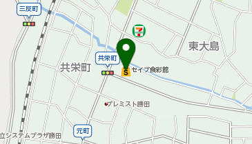 Fresh&Smileセイブ 食彩館勝田店の地図画像