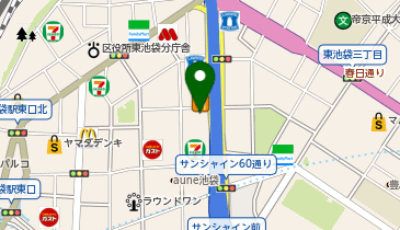 駿河屋 池袋買取センターの地図画像