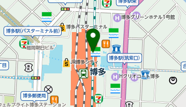 Nintendo FUKUOKA(ニンテンドー フクオカ)の地図画像