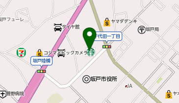 【11/20オープン】ティーエヌ TSUTAYA坂戸八幡店の地図画像