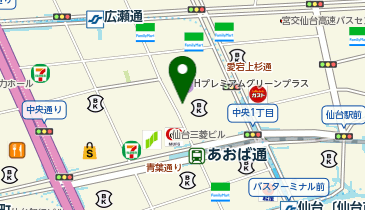 みやぎ・みちのく カイタク市場の地図画像