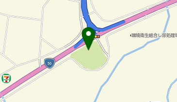 桜川ロードパークの地図画像