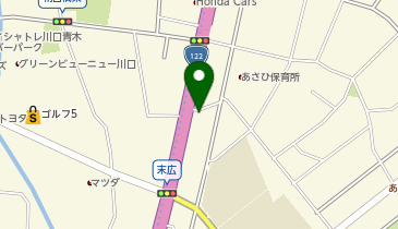 かばさん薬局 朝日店の地図画像