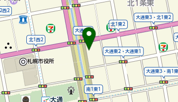 中央バス札幌ターミナルの地図画像