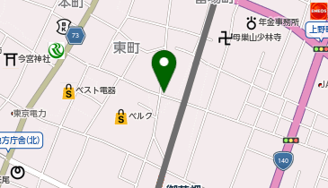 小池カフェの地図画像