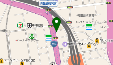 Queen(クイーン) 阪急梅田店の地図画像