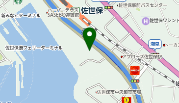 新みなとイベント広場の地図画像