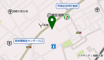 神奈川県高相合同庁舎の地図画像