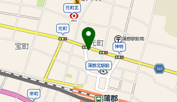 買取専門いくらや 蒲郡市役所通り店の地図画像