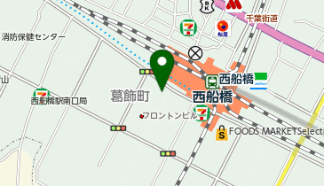 ステップゴルフプラス 西船橋駅前店の地図画像