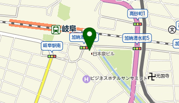 ECCジュニア 岐阜センターの地図画像