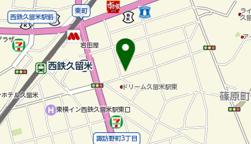 鶏ト飯トリヒロの地図画像