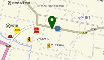 ロレインブロウ 白河店の地図画像