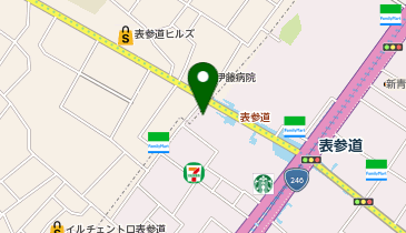 BVLGARI OMOTESANDO(ブルガリ表参道)の地図画像