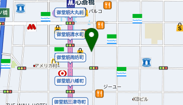 【11/14オープン】コーチプレイ大阪の地図画像