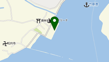 竹原港 新明神岸壁の地図画像