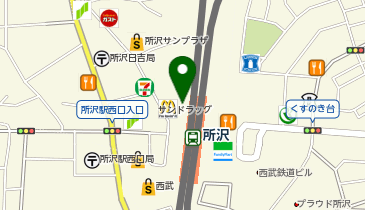 Reuse Shop WAKABA(リユースショップわかば) 西友所沢駅前店の地図画像