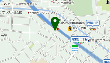 BLUE ENTRANCE KITCHEN(ブルー エントランス キッチン) 東京中目黒店の地図画像
