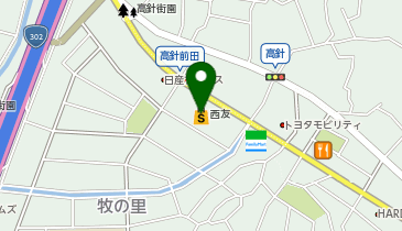 あかのれん 高針店の地図画像