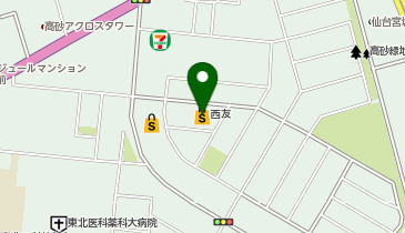 美容室ix line(キューライン) 高砂店の地図画像
