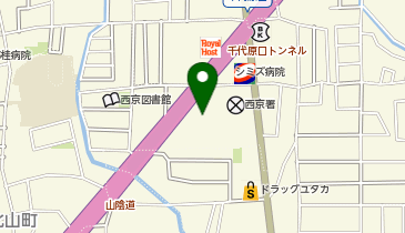 はしづめ花苑 桂店の地図画像