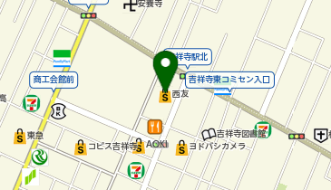 東京靴流通センター 西友吉祥寺店の地図画像