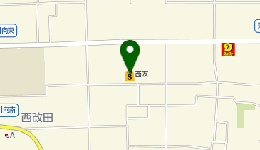 買取大吉 西友改田店の地図画像