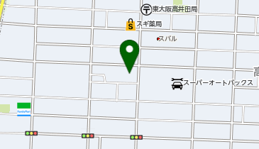 無人のアイス屋さん 高井田店の地図画像