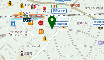 Cafe Honey(カフェ ハニー)の地図画像