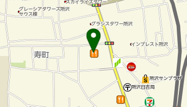 BURGER KING(バーガー キング) 所沢トコトコスクエア店の地図画像